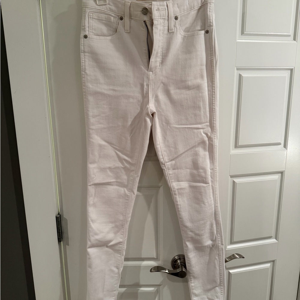 Madewell Women's Skinny Jeans in White